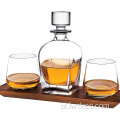 Nowy design Whisky Dekanter i okulary whisky